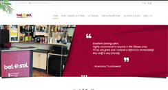 Desktop Screenshot of ottawatanningsalon.com